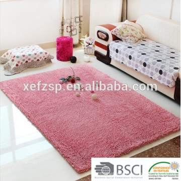 100%polyester microfiber ready made hot melt bath entrance mat